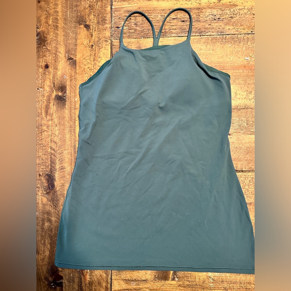 Lululemon Athletica Power Y High Neck Tank Top